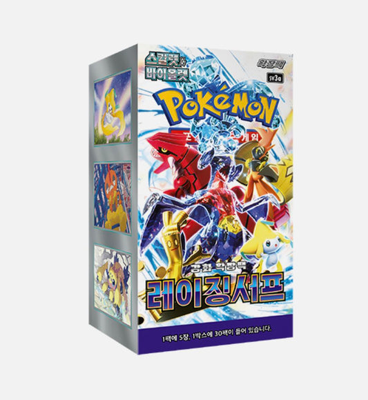 Pokemon Scarlet & Violet Raging Surf Sealed Booster Box Korean