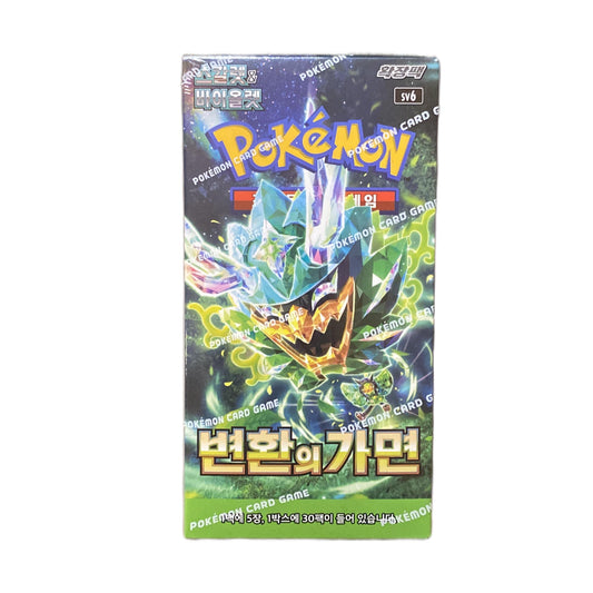 Pokemon Mask of Change Booster Box – Korean SV6