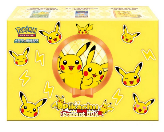 Korean Pokemon Pikachu Present Box – Super Electric Breaker