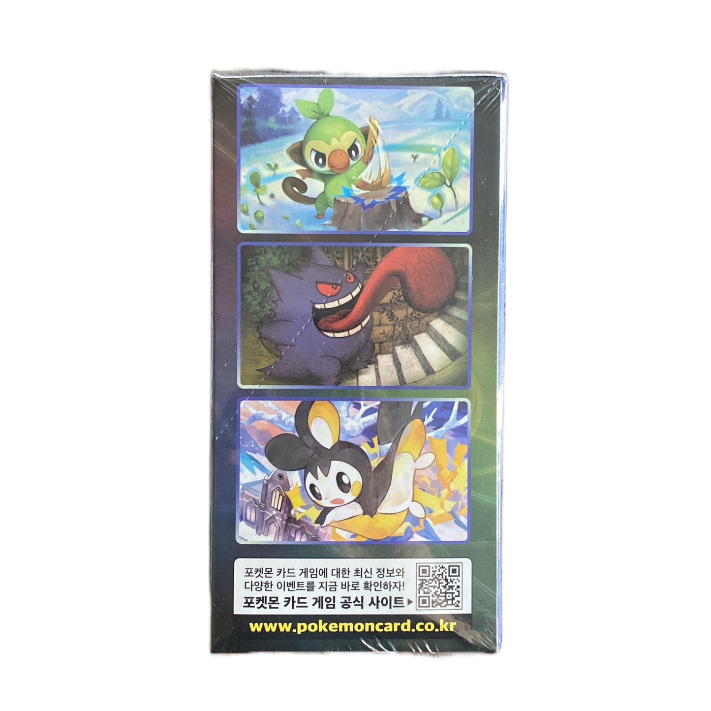 Pokemon Sword & Shield Jet Black Spirit Booster Box Korean Version