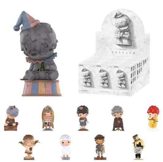 POP MART Hirono Reshape Series Blind Box Figures (9pcs)