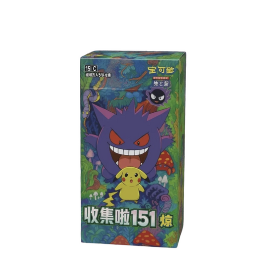 Pokemon 151 Surprise Slim Booster Box Simplified Chinese 151C
